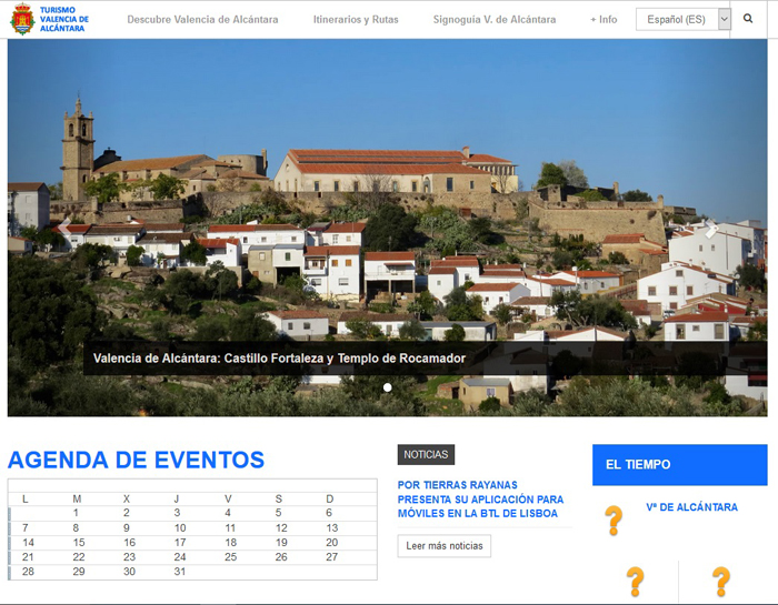 Portal Web de Turismo de Valencia de Alcántara